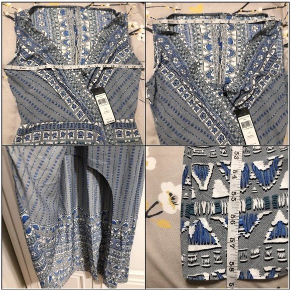 *NWT* BCBG MaxAzria “Koko” Sleeveless Satin Crepe Maxi Dress Gown - Size 0 - Picture 15 of 16